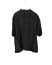 FORME D’EXPRESSION HS016 GBMB Men Camp Shirt With Crescent Pocket Herren Hemd linen black hide m 1