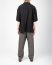 FORME D’EXPRESSION HS016 GBMB Men Camp Shirt With Crescent Pocket Herren Hemd linen black hide m 7