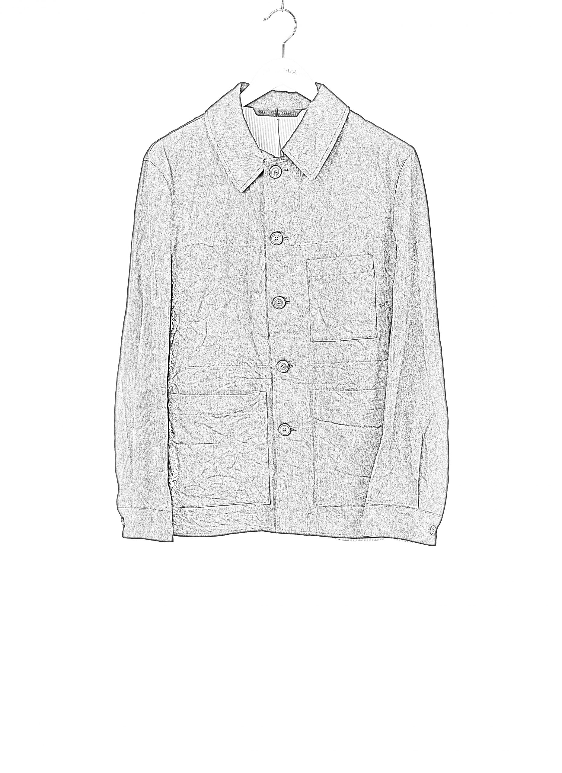 FORME D’EXPRESSION UG070 F02B Men Work Jacket Herren Jacke cotton black hide m 2 FORME D’EXPRESSION UG070 F02B Men Work Jacket Herren Jacke cotton black hide m 2