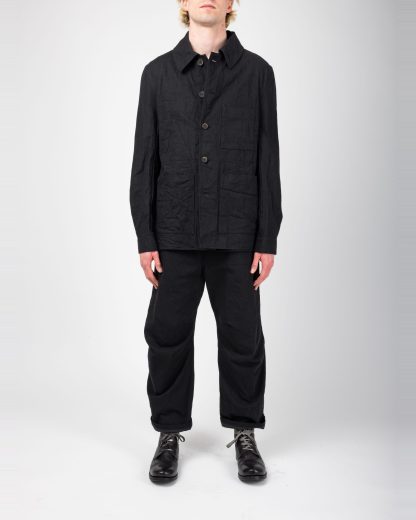 FORME D’EXPRESSION UG070 F02B Men Work Jacket Herren Jacke cotton black hide m 4