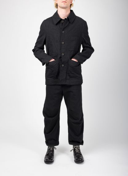 FORME D’EXPRESSION UG070 F02B Men Work Jacket Herren Jacke cotton black hide m 5