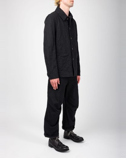 FORME D’EXPRESSION UG070 F02B Men Work Jacket Herren Jacke cotton black hide m 6