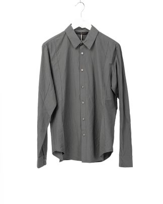 FORME D’EXPRESSION US038 FC7B Men Slim Sutured Shirt Herren Hemd cotton carbon hide m 1