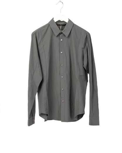 FORME D’EXPRESSION US038 FC7B Men Slim Sutured Shirt Herren Hemd cotton carbon hide m 1