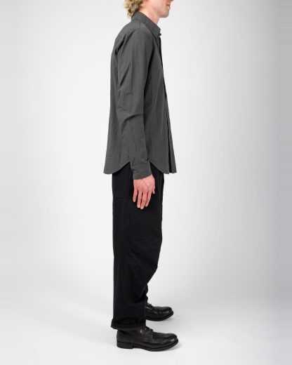 FORME D’EXPRESSION US038 FC7B Men Slim Sutured Shirt Herren Hemd cotton carbon hide m 5