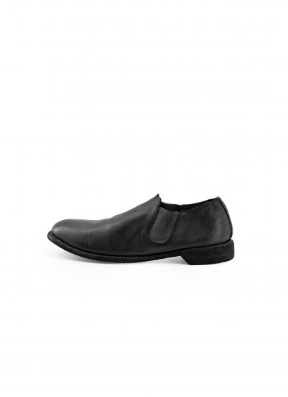 GUIDI 109 Slipper Beatle Men Slip On Derby Shoe Herren Schuh horse full grain leather black hide m 1
