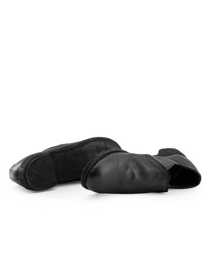 GUIDI 109 Slipper Beatle Men Slip On Derby Shoe Herren Schuh horse full grain leather black hide m 6