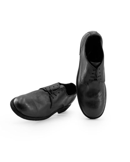 GUIDI 992X Men Classic Derby Shoe Herren Schuh horse full grain leather black hide m 10