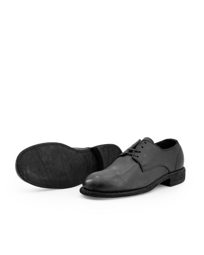 GUIDI 992X Men Classic Derby Shoe Herren Schuh horse full grain leather black hide m 5