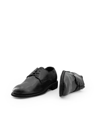 GUIDI 992X Men Classic Derby Shoe Herren Schuh horse full grain leather black hide m 7
