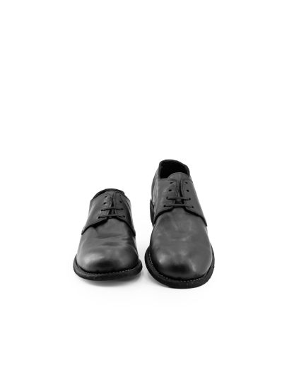 GUIDI 992X Men Classic Derby Shoe Herren Schuh horse full grain leather black hide m 8