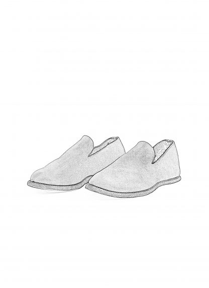 GUIDI E28 Men Slip On Derby Shoe Herren Schuh Slipper calf back side full grain leather black hide m 2