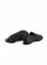 GUIDI E28 Men Slip On Derby Shoe Herren Schuh Slipper calf back side full grain leather black hide m 7