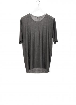 LABEL UNDER CONSTRUCTION 47YTS186 DUB GW Men Crew Neck Arched Tee Herren T Shirt grey dark brown hide m 1