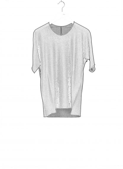 LABEL UNDER CONSTRUCTION 47YTS251 ZER3:1 BK Men Crew Neck Arched Tee Herren T Shirt black hide m 2