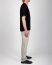 LABEL UNDER CONSTRUCTION 47YTS251 ZER3:1 BK Men Crew Neck Arched Tee Herren T Shirt schwarz black hide m 4