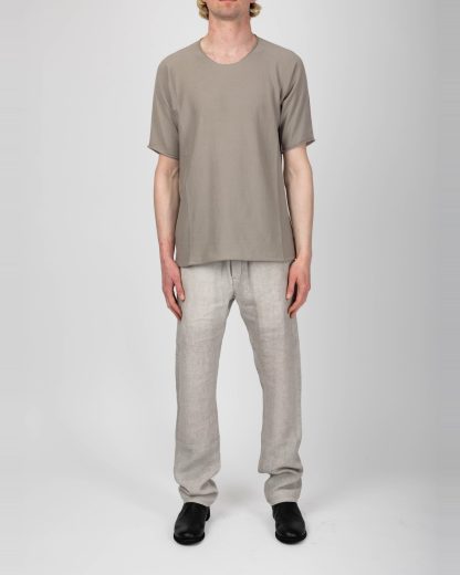 LABEL UNDER CONSTRUCTION 47YTS251 ZER3:1 DE Men Crew Neck Arched Tee Herren T Shirt dark beige hide m 3