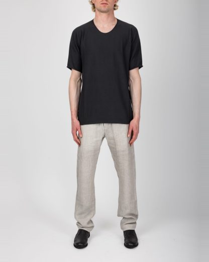 LABEL UNDER CONSTRUCTION 47YTS251 ZER3:1 DG Men Crew Neck Arched Tee Herren T Shirt dark grey hide m 3