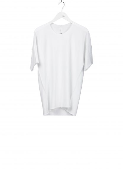 LABEL UNDER CONSTRUCTION 47YTS251 ZER3:1 OW Men Crew Neck Arched Tee Herren T Shirt optical white hide m 1