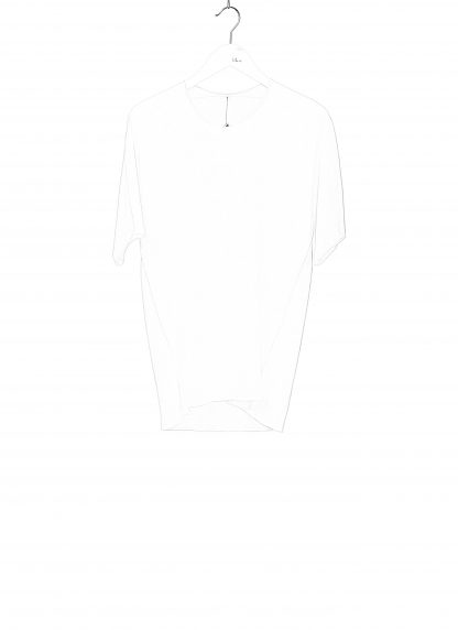 LABEL UNDER CONSTRUCTION 47YTS251 ZER3:1 OW Men Crew Neck Arched Tee Herren T Shirt optical white hide m 2