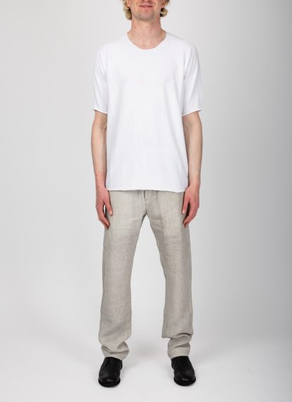 LABEL UNDER CONSTRUCTION 47YTS251 ZER3:1 OW Men Crew Neck Arched Tee Herren T Shirt optical white hide m 3