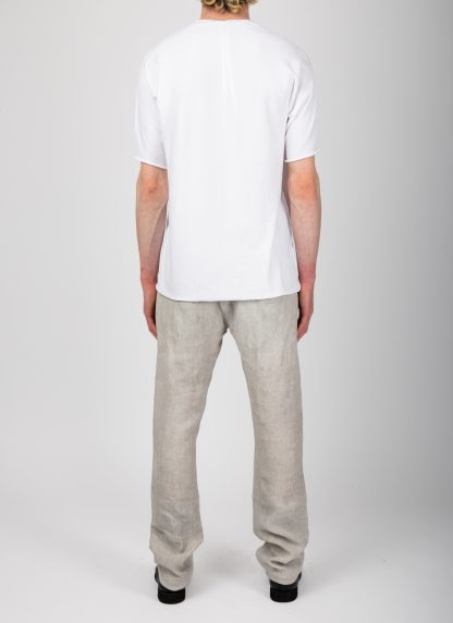 LABEL UNDER CONSTRUCTION 47YTS251 ZER3:1 OW Men Crew Neck Arched Tee Herren T Shirt optical white hide m 5