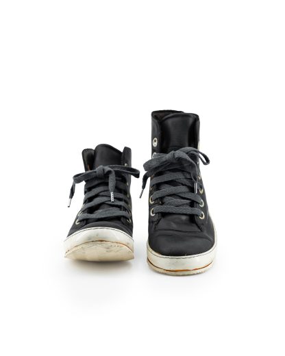 ADICIANNOVEVENTITRE A1923 AUGUSTA S2 Men Sneaker Herren Schuh black horse leather white rubber sole hide m 1