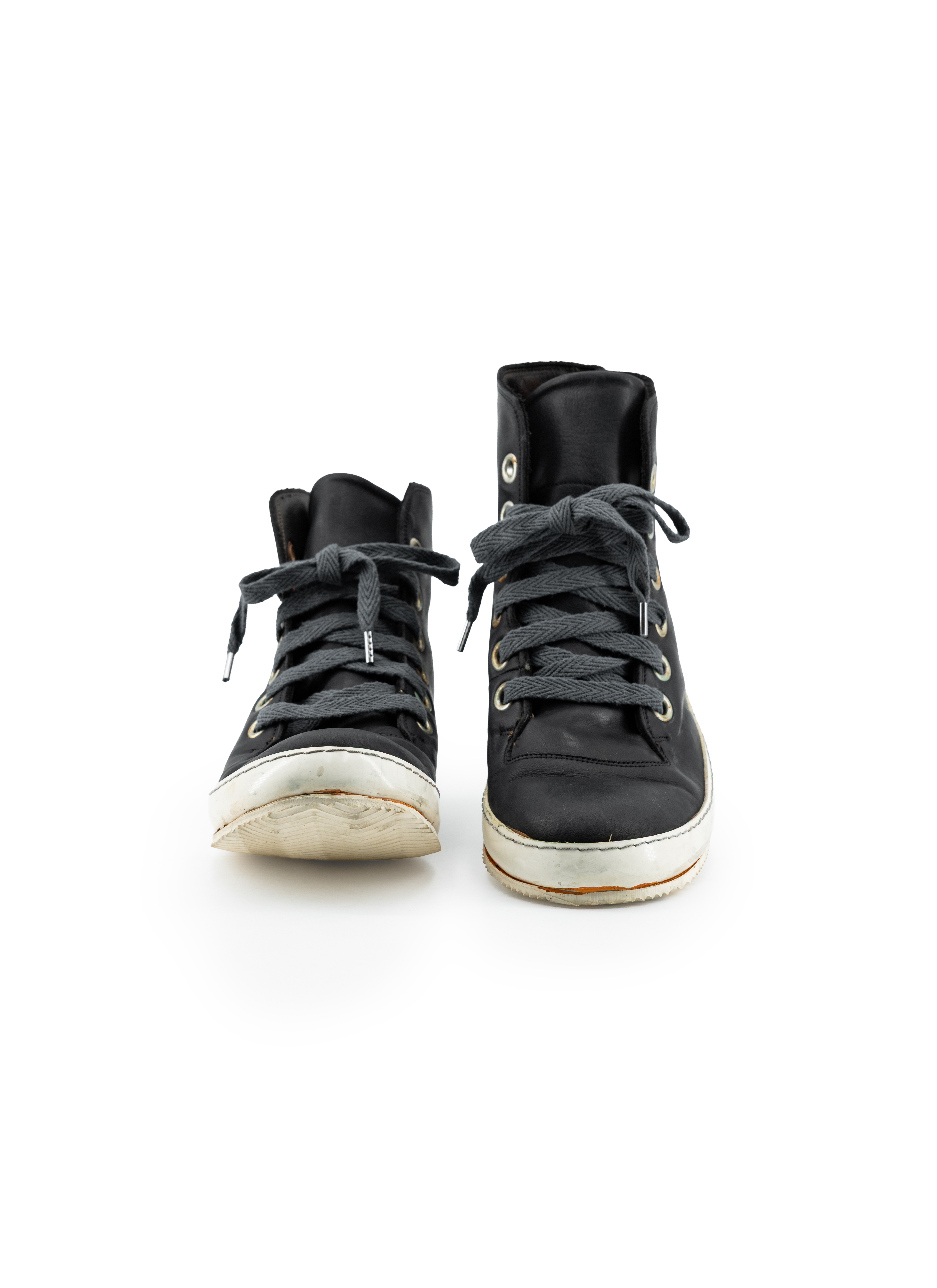 ADICIANNOVEVENTITRE A1923 AUGUSTA S2 Men Sneaker Herren Schuh black horse leather white rubber sole hide m 1