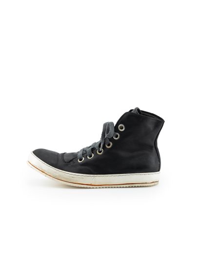 ADICIANNOVEVENTITRE A1923 AUGUSTA S2 Men Sneaker Herren Schuh black horse leather white rubber sole hide m 3