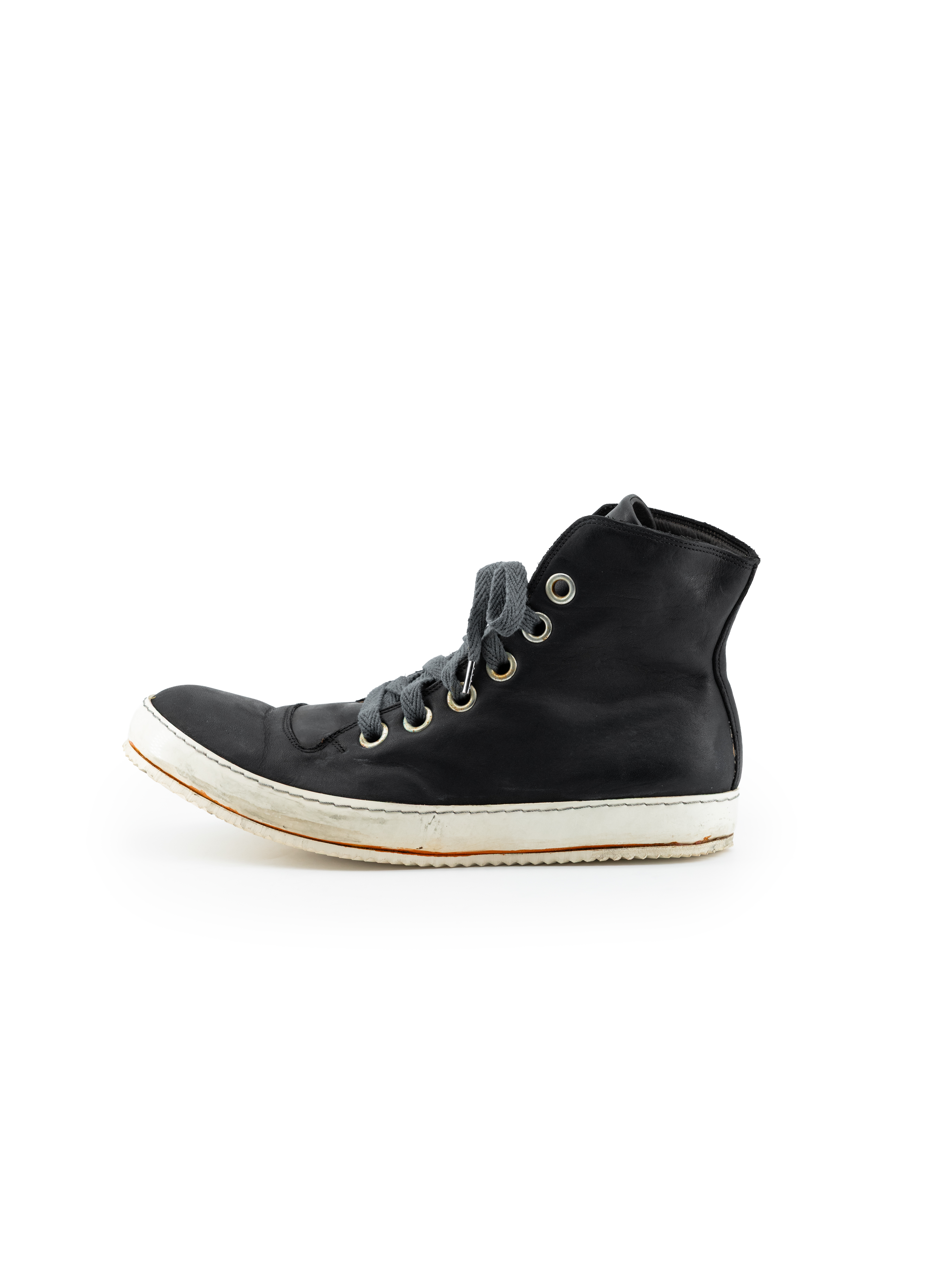 ADICIANNOVEVENTITRE A1923 AUGUSTA S2 Men Sneaker Herren Schuh black horse leather white rubber sole hide m 3