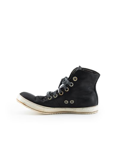 ADICIANNOVEVENTITRE A1923 AUGUSTA S2 Men Sneaker Herren Schuh black horse leather white rubber sole hide m 6