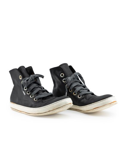 ADICIANNOVEVENTITRE A1923 AUGUSTA S2 Men Sneaker Herren Schuh black horse leather white rubber sole hide m 7