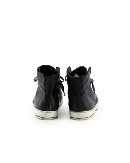 ADICIANNOVEVENTITRE A1923 AUGUSTA S2 Men Sneaker Herren Schuh black horse leather white rubber sole hide m 8