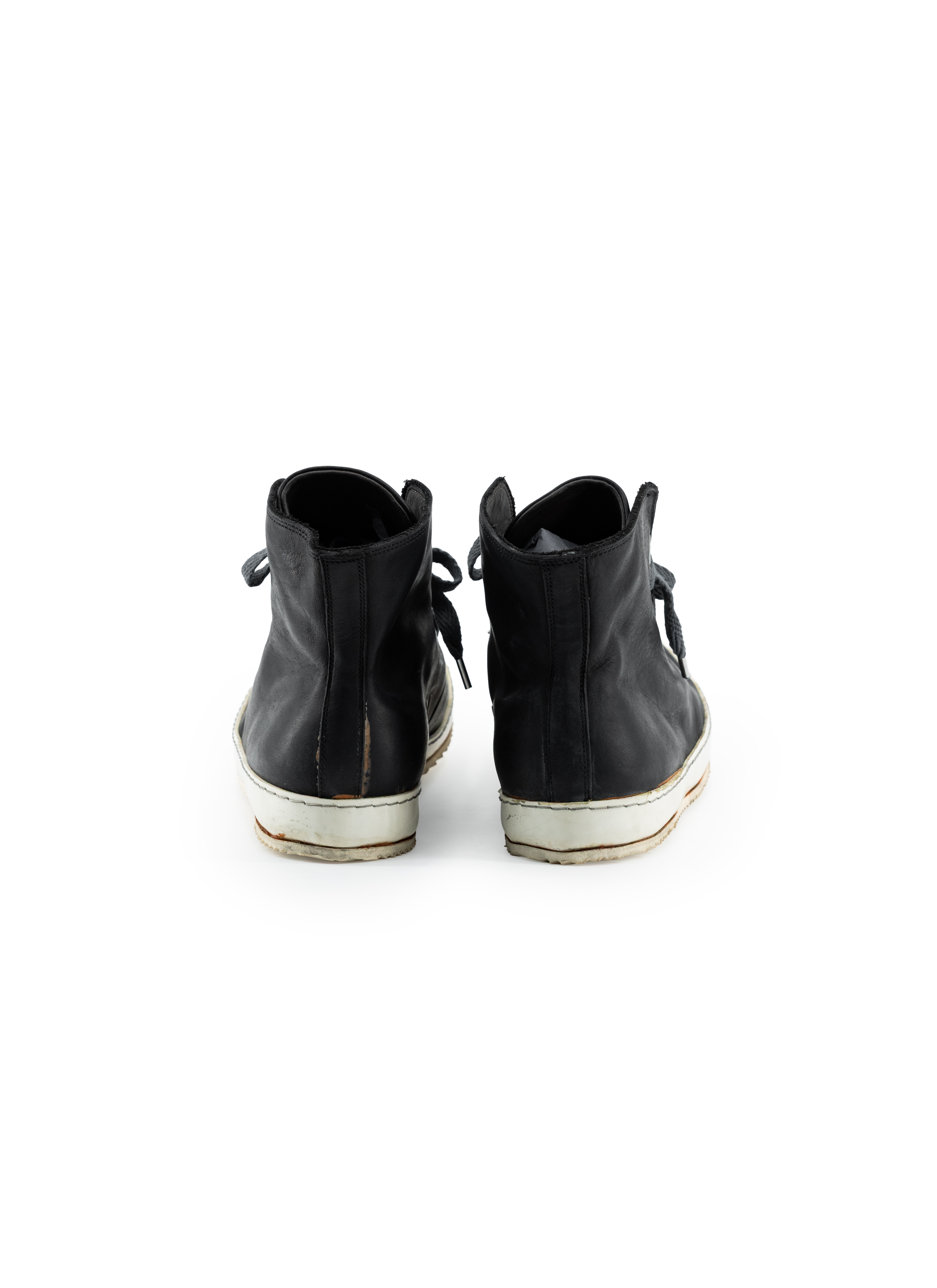 ADICIANNOVEVENTITRE A1923 AUGUSTA S2 Men Sneaker Herren Schuh black horse leather white rubber sole hide m 8