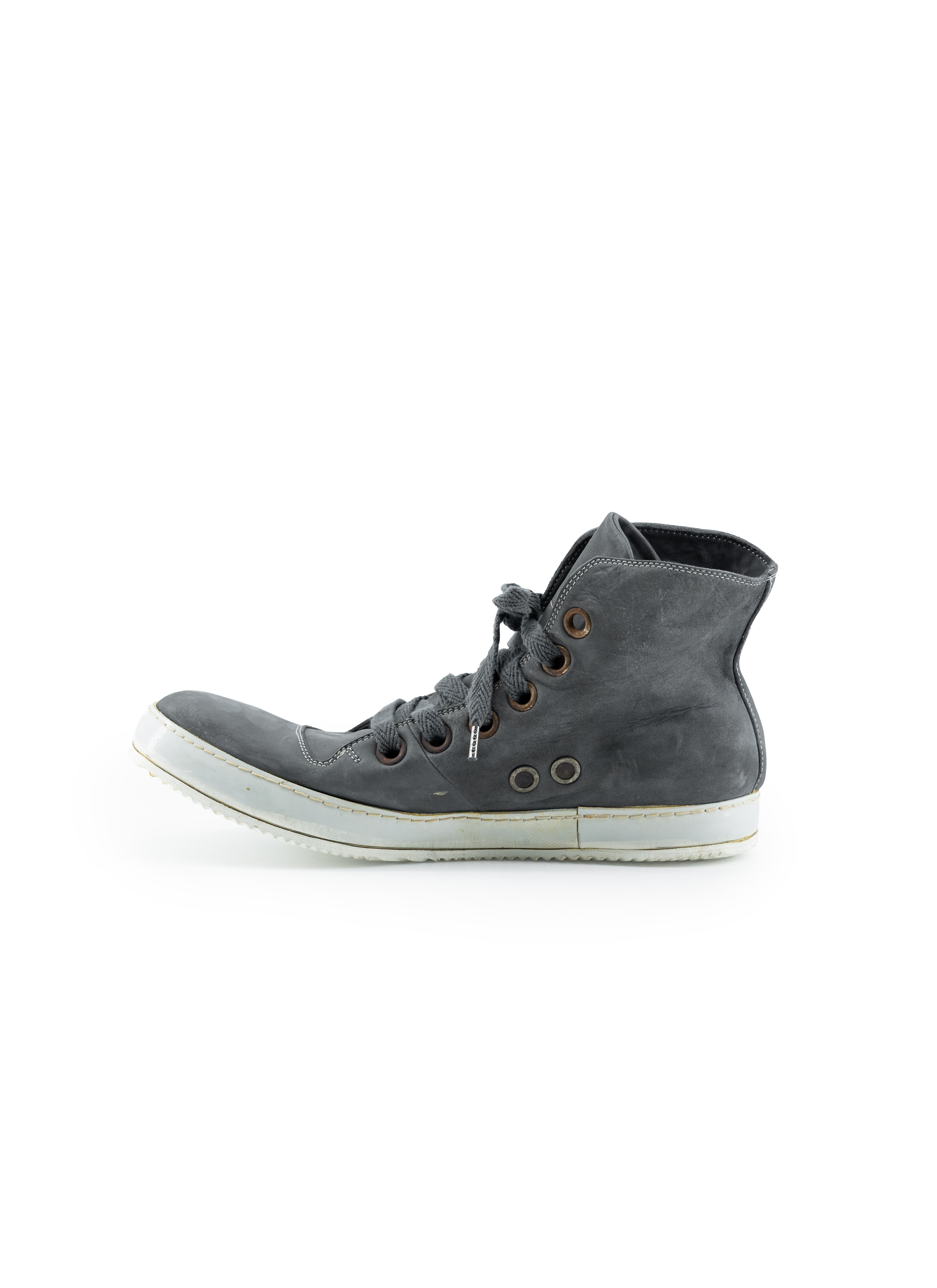 ADICIANNOVEVENTITRE A1923 AUGUSTA S2 Men Sneaker Herren Schuh grey horse leather white rubber sole hide m 3