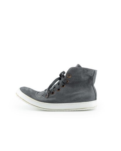 ADICIANNOVEVENTITRE A1923 AUGUSTA S2 Men Sneaker Herren Schuh grey horse leather white rubber sole hide m 4