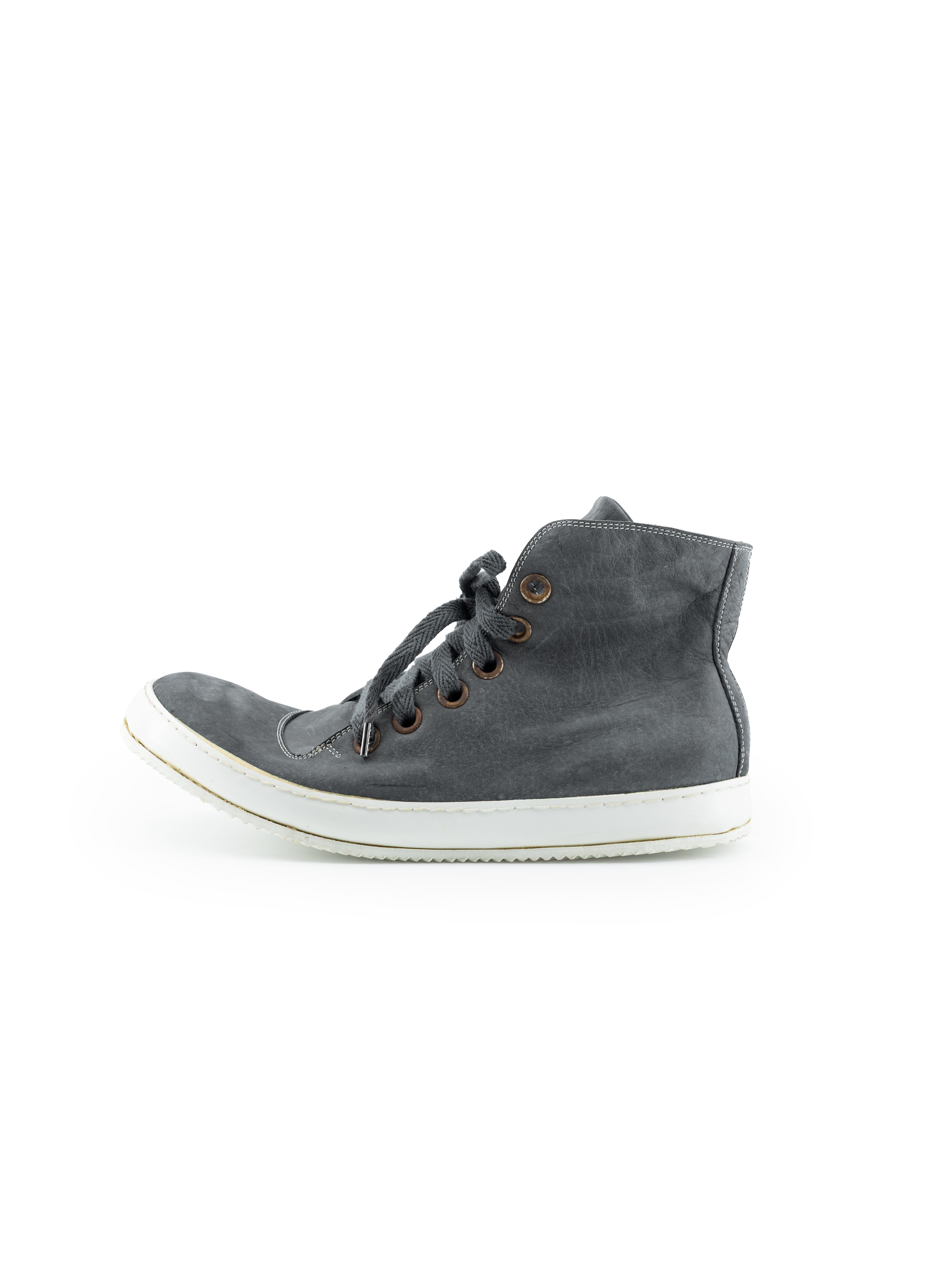 ADICIANNOVEVENTITRE A1923 AUGUSTA S2 Men Sneaker Herren Schuh grey horse leather white rubber sole hide m 4