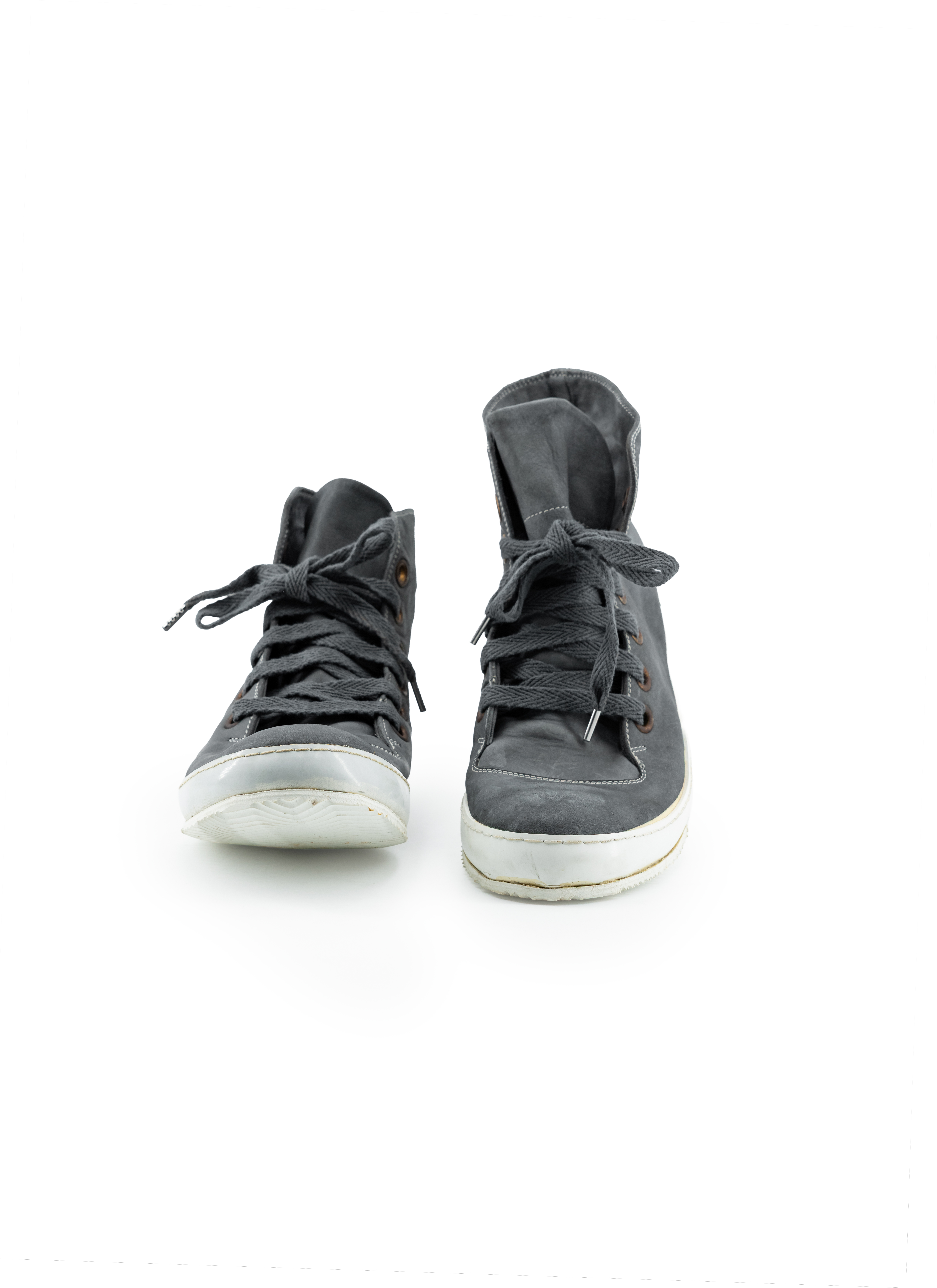 ADICIANNOVEVENTITRE A1923 AUGUSTA S2 Men Sneaker Herren Schuh grey horse leather white rubber sole hide m 6