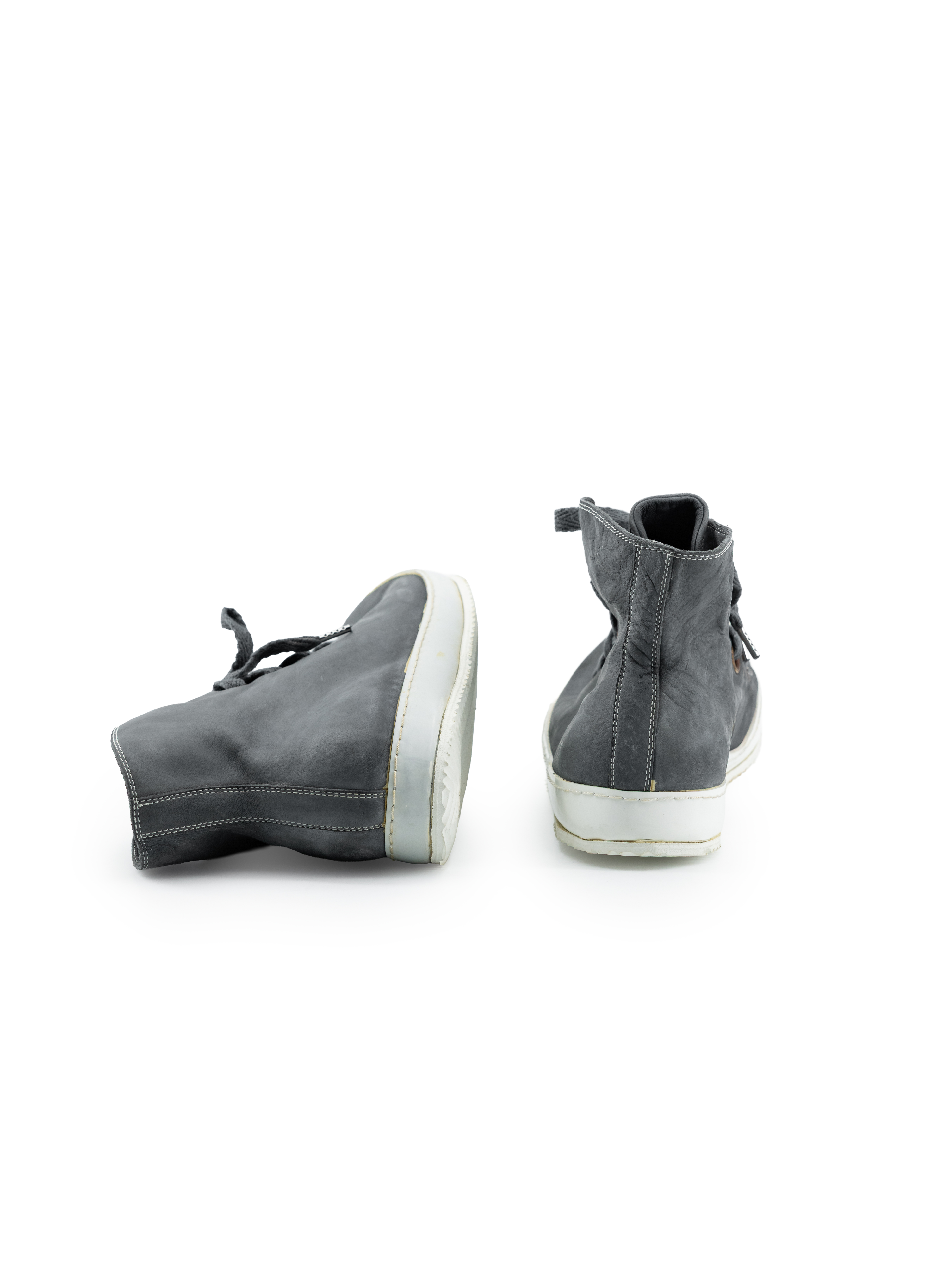 ADICIANNOVEVENTITRE A1923 AUGUSTA S2 Men Sneaker Herren Schuh grey horse leather white rubber sole hide m 9