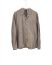 BIEK VERSTAPPEN TO17 M 1A Men Oversized Shirt herren hemd linen hand dyed grey brown hide m 1