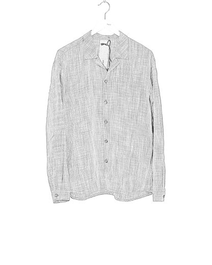 BIEK VERSTAPPEN TO17 M 1A Men Oversized Shirt herren hemd linen hand dyed grey brown hide m 2