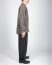 BIEK VERSTAPPEN TO17 M 1A Men Oversized Shirt herren hemd linen hand dyed grey brown hide m 5