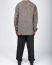 BIEK VERSTAPPEN TO17 M 1A Men Oversized Shirt herren hemd linen hand dyed grey brown hide m 6