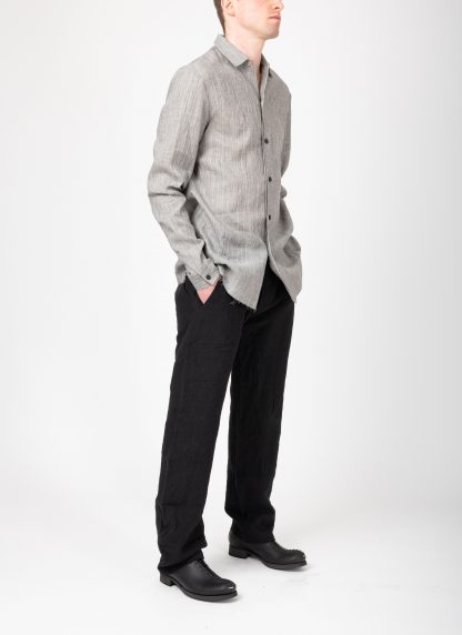 MA+ Maurizio Amadei H222 OJ003 Men Medium Fit Shirt Sartor Herren Hemd ramie coal hide m 4