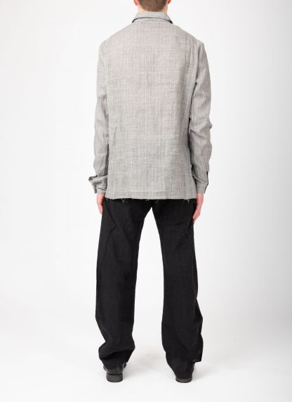 MA+ Maurizio Amadei H222 OJ003 Men Medium Fit Shirt Sartor Herren Hemd ramie coal hide m 6
