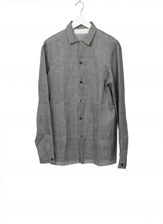 MA+ Maurizio Amadei H222 OJ010 Men Medium Fit Shirt Sartor Herren Hemd ramie dark coal hide m 1