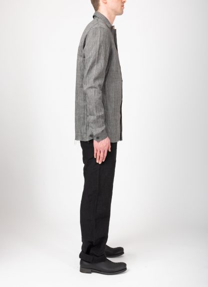 MA+ Maurizio Amadei H222 OJ010 Men Medium Fit Shirt Sartor Herren Hemd ramie dark coal hide m 5