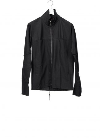 MA+ Maurizio Amadei H252DZ:P CMR Men Zipped Tall Collar Shirt Jacket Herren Zip Jacke cotton black hide m 1