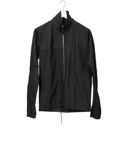 MA+ Maurizio Amadei H252DZ:P CMR Men Zipped Tall Collar Shirt Jacket Herren Zip Jacke cotton black hide m 1