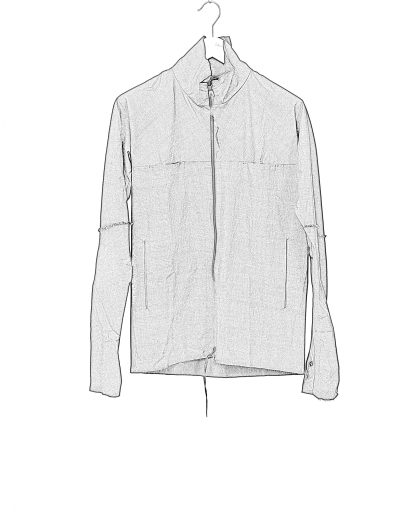 MA+ Maurizio Amadei H252DZ:P CMR Men Zipped Tall Collar Shirt Jacket Herren Zip Jacke cotton black hide m 2